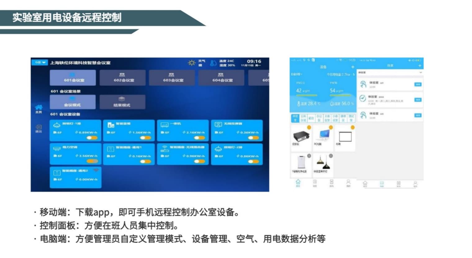 實驗室用電設備遠程控制